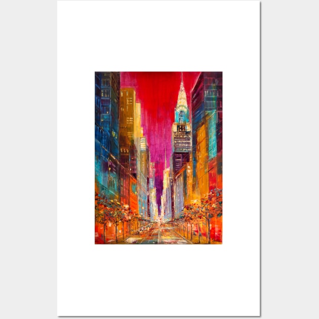 Chrysler Building. New York Wall Art by NataliaShchip